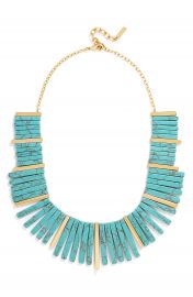 BaubleBar Stone Bib Necklace at Nordstrom