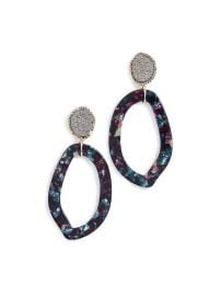 Baublebar Tristana Hoop Resin Earrings at Baublebar