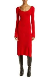 Baum Und Pferdgarten Cecily Long Sleeve Merino Wool Sweater Dress at Nordstrom