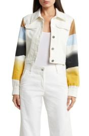 Baum und Pferdgarten Bixby Stretch Organic Cotton Crop Jacket at Nordstrom