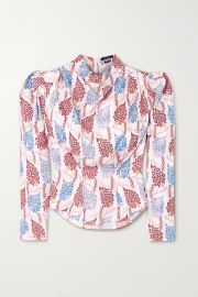 Bayani printed Lyocell blouse at Net a Porter