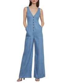 WornOnTV: Lola’s denim button front jumpsuit for July 4th on The Young ...