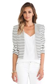 Bcbgmaxazria Wade Striped Blazer at Revolve