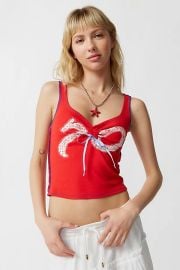 Bdg Angel Ruched Tank Top at Urban Outfitters