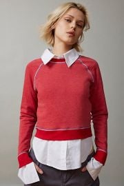Bdg Bryson Cropped Crew Neck Sweatshirt at Urban Outfitters