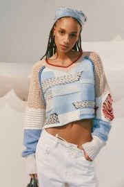 Bdg Johnny Patchwork Pullover Sweater at Urban Outfitters