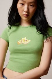 Bdg Lemon Perfect Baby Tee at Urban Outfitters