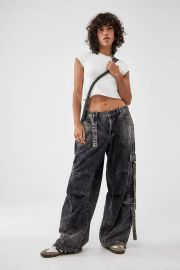 Bdg Strappy Balloon Cargo Jean at Urban Outfitters