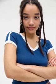 Bdg Too Perfect V Neck Tee at Urban Outfitters