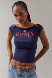 Bdg Willow Roma Baby Tee at Urban Outfitters