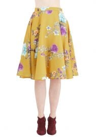 Bea and Dot Ikebana for All Skirt in Floral at ModCloth