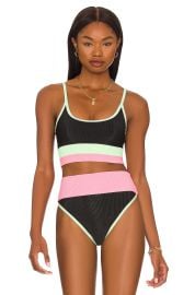 Beach Riot Eva Bikini Top in Pretty Pastels at Revolve