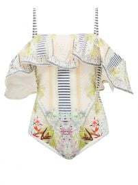 Beach Shack Off-the-Shoulder Swimsuit by Camilla at Matches