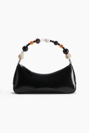 Beaded-Strap Shoulder Bag - Black - Ladies HampM US at H&M