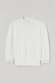 Beaded Sweater at H&M