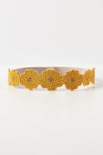 Beaded daisy belt at Anthropologie at Anthropologie