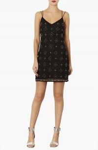 Beaded dress by Topshop at Nordstrom