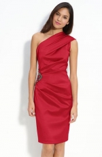 Beaded one shoulder dress by Eliza J at Nordstrom