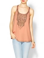 Beaded tank by Sabine at Piperlime