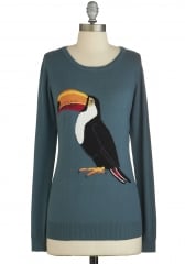 Beak Your Mind Sweater at ModCloth