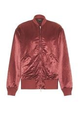 Beams Plus Sports Broken Blouson In Burgundy at Revolve