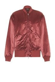 Beams Plus Sports Broken Blouson in Burgundy FWRD at FWRD
