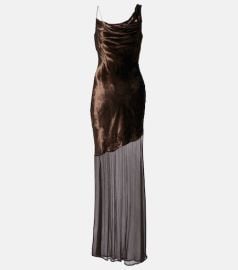 Beaton asymmetric maxi dress at Mytheresa