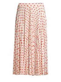 Beatrice B - Star Print Pleated Skirt at Saks Fifth Avenue