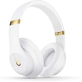Beats Studio3 Wireless Noise Cancelling Over-Ear Headphones - Apple W1 Headphone Chip Class 1 Bluetooth 22 Hours of Listening Time Built-in Microphone - White at Amazon