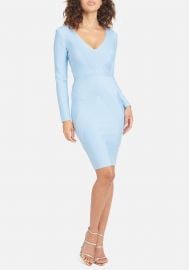 Bebe Bandage V-Neck Midi Dress at Bebe