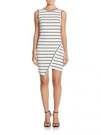 Bec and Bridge - Jedi Striped Asymmetrical Mini Dress at Saks Fifth Avenue