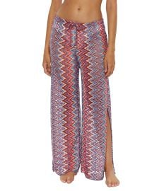 Becca By Rebecca Virtue Sundown Multi Color Split Leg Swim Cover-Up Pants Dillardx27s at Dillards