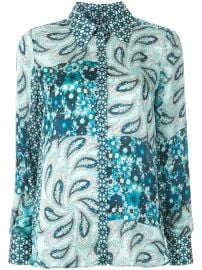 Beck print-mix shirt at Farfetch