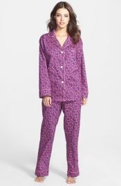 BedHead Classic Woven Pajamas in Purple Petunia at Nordstrom