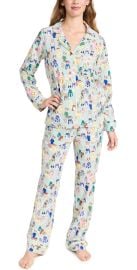 BedHead PJs Long Sleeve Classic Knit PJ Set FASHION HOUNDS M at Shopbop