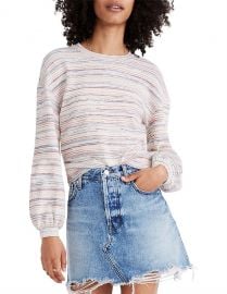 Begonia Striped Sweater by Madewell at Madewell