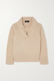 Beige Clifton cashmere sweater ARCH4 NET-A-PORTER at Net a Porter