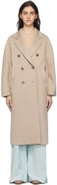 Beige Madame2 Coat by Max Mara on Sale at Sense