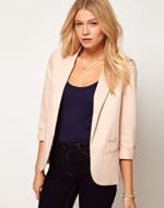 Beige blazer at ASOS at Asos