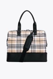 Beis The Weekender in Plaid at Beis