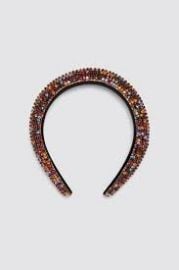 Bejeweled Padded Headband at Zara