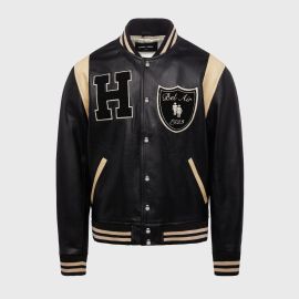 Bel-Air Varsity Jacket Black HommeFemmeLA at Homme Femme