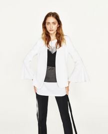 Bell Sleeve Jacket at Zara