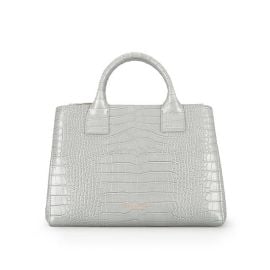 Bella Croco 12quot - Light Grey at Teddy Blake