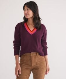 Bella Cropped Sweater Marine Layer at Marine Layer