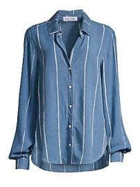 Bella Dahl - Painted Stripe Shirt at Saks Fifth Avenue