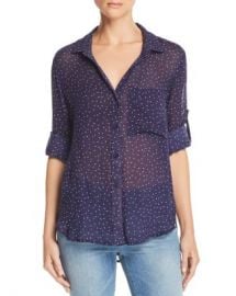 Bella Dahl Ditsy Star Print Button-Down Shirt Women - Bloomingdale s at Bloomingdales