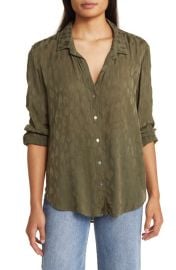 Bella Dahl Flowy Print Button-Up Shirt at Nordstrom