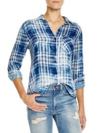 Bella Dahl Plaid Button-Down Shirt at Bloomingdales