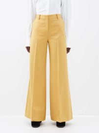 Bella Freud Bianca Wool Twill Wide Leg Suit Trousers at Matches